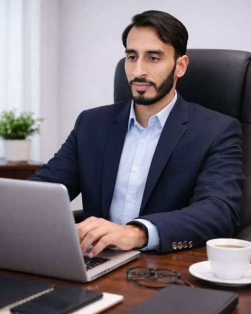 Business growth consultant providing a local lead generation strategy call for Indian small and local service businesses