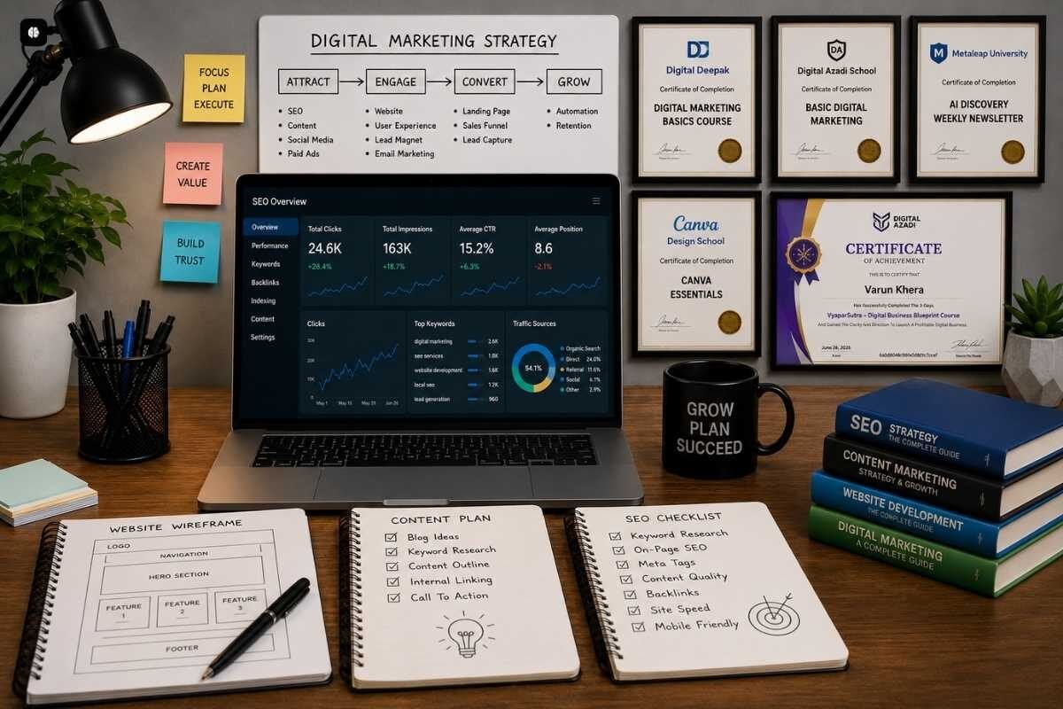 Varun Khera, founder of Complete Growth System, helping local businesses in Alwar with lead-generating WordPress websites, Local SEO, Google Business Profile optimization, and digital growth systems.
